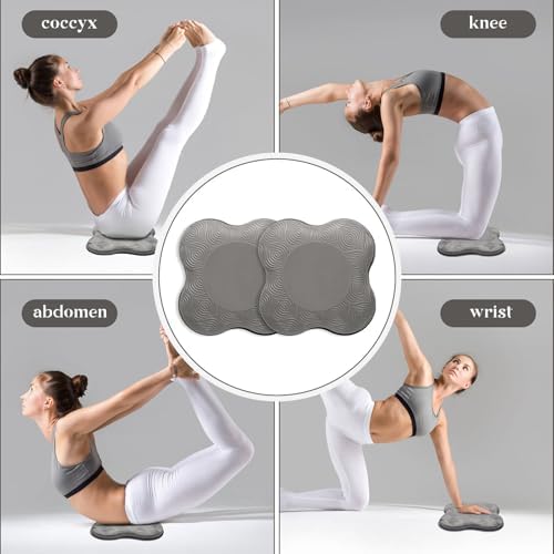2-4 Pack Yoga Knee Pads, TPE Cushion for Pilates Exercise