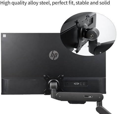VESA Bracket Adapter for HP M24h, M27h, 524sh, 527sh Monitor Arm/Mount