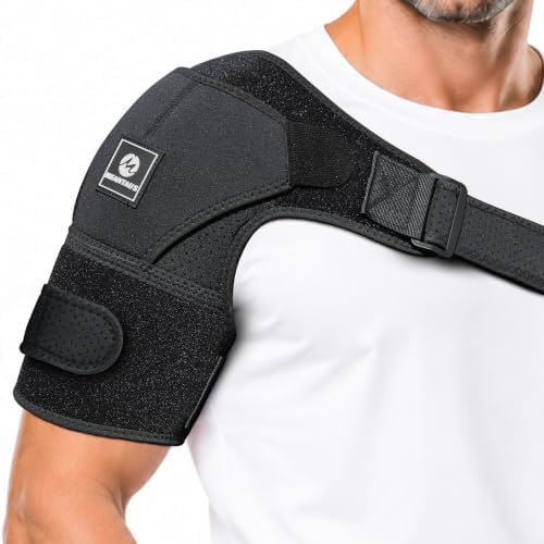 Shoulder Brace for Men & Women, Adjustable, S