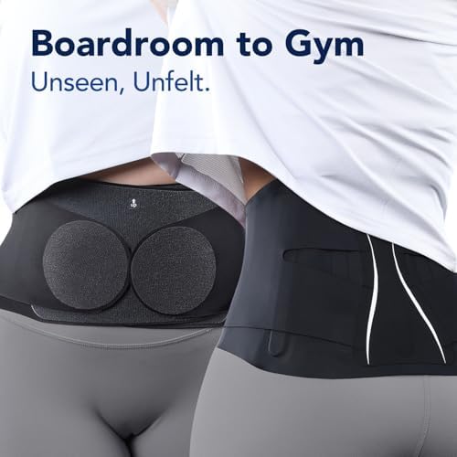 0.5mm Ultra Thin Back Brace for All Day Comfort, Wear under Clothes