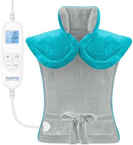 RENPHO Heating Pad for Neck and Shoulders and Back, FSA Eligible HSA