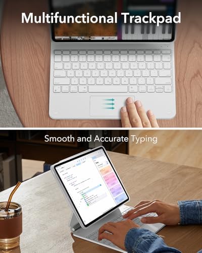ESR for iPad Air 13 Inch Case Keyboard, Multi-Mode Magnetic Stand