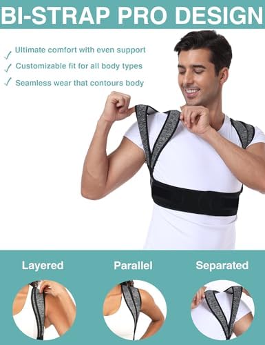 Posture Corrector, BI-Strap System Back Brace