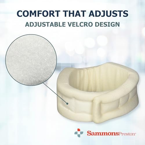 Sammons Preston Soft Cervical Collar, 2", Neck Brace, Pain Support, Cream