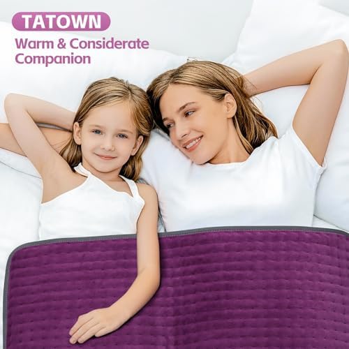 17"x33" Heating Pad for Back Pain Relief, Extra Large Electric Heated Pads