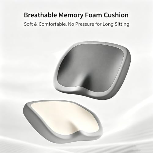 Memory Foam Seat Cushion for Office Chair, Ergonomic Office Chair Cushion
