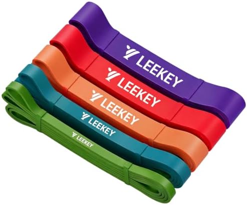 LEEKEY Resistance Bands Set for Pull Up Assistance & Exercise