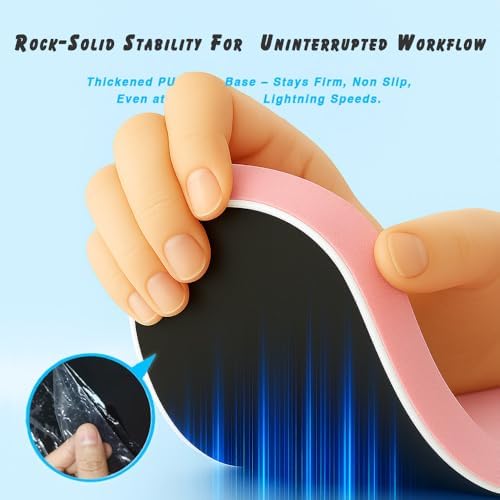 ErgoComfort Gel Wrist Rest Mouse Pad-Ergonomic Office Mousepad with Wrist Support-Non-Slip, Design Desk Accessories Mat for Home&Game Decor (09LavenderHaze Set)