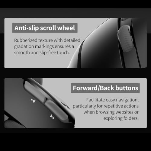 Docooler F-33 Wireless Trackball Mouse Easy Thumb Control