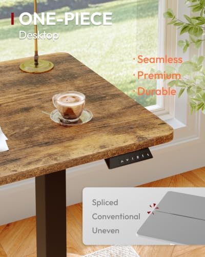 SANODESK 1'' Thick One-Piece 48 x 30'' Height Adjustable Standing Desk