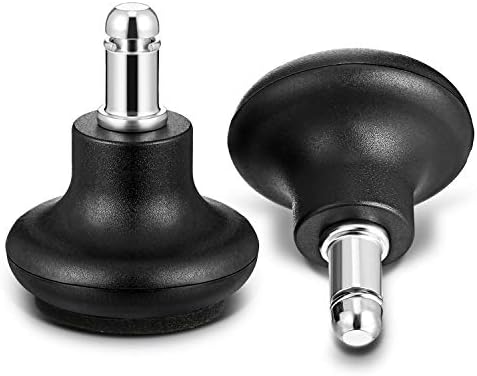 Outus 5 Pieces Bell Glides Replacement Office Chair Wheels Stopper