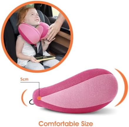 INFANZIA Kids Travel Neck Pillow for Ages 3 Years and up,for CarSeat Plane