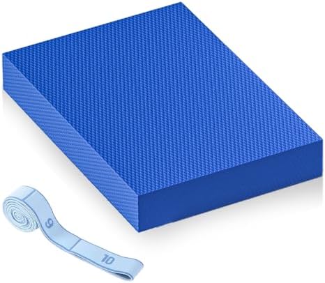 Large Thick Balance Pad Non-Slip Stability Trainer Yoga & Pilates