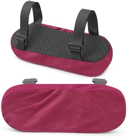 Office Chair Armrest Pads, Adjustable Fit, Set of 2