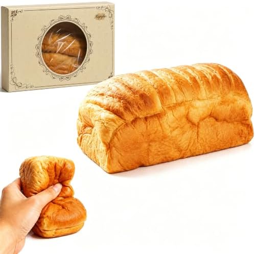 Bread Squishy Toy, Slow Rising Dumpling Squishy Stress Ball, Soft PU Toy