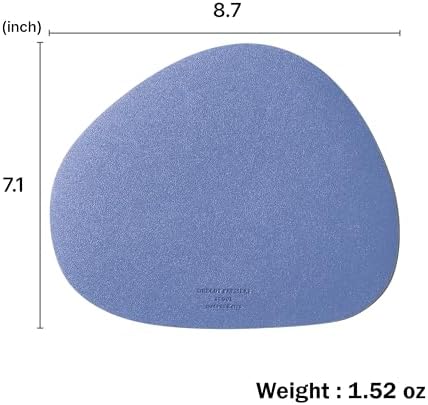 GREEDY FARMERS Mouse pad, Non-Slip Washable Waterproof Computer Mouse pad (Smurf Blue)