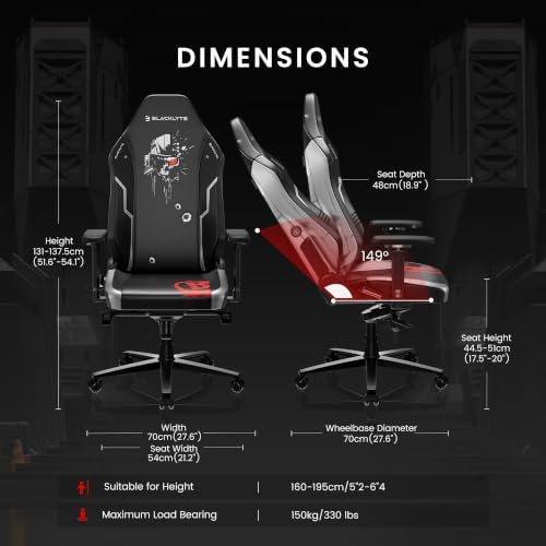 Blacklyte Athena Pro Gaming Chair, Budapest Major, Leatherette