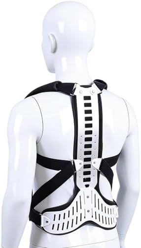 Back Support Posture Corrector for Kyphosis, Hunched Back, Adult Size, Back Brace with Spine Support, Adjustable Straps, Breathable Fabric, Helps Reduce Slouching