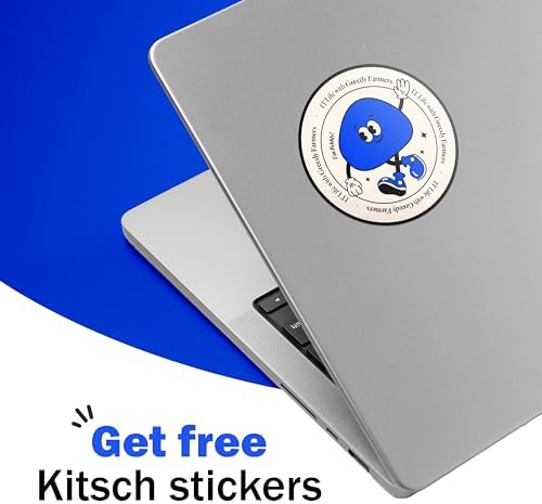 GREEDY FARMERS Mouse pad, Non-Slip Washable Waterproof Computer Mouse pad (Hawaii Blue)