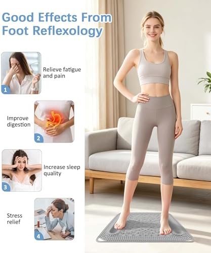 Foot Massage Acupressure Mat for Plantar Fasciitis Relief