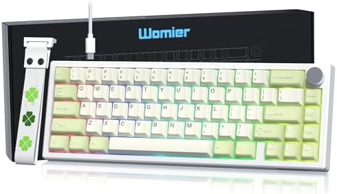 Womier 60% Gaming Mechanical Keyboard Green QMK/VIA