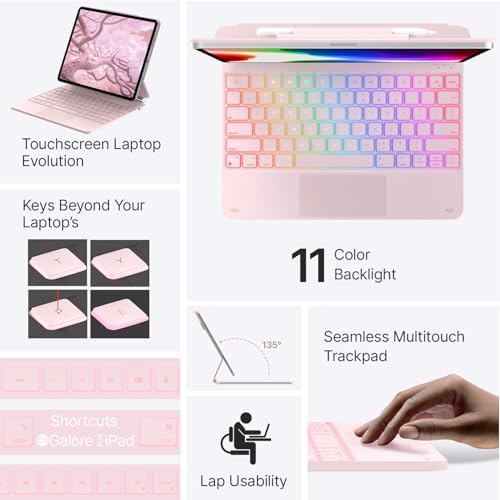 typecase Edge Magic-Style Magnetic Keyboard Case for iPad Air 13/Pro 12.9
