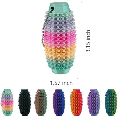 Easter Basket Stuffers for Teens and Toddlers, Pain Fidget Keychain, Hard Spiky Stress Relief Toy for Adults, Little Ouchies Stim Fidget for Focus and Anxiety