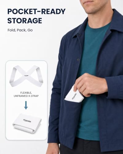 Men's Workday Invisible Posture Corrector, Ultra-Thin Upper Back Brace