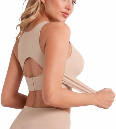 PoseFree Posture Support Bra for Women, Wireless Cross-Back Full Coverage