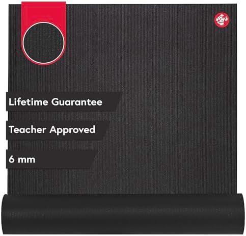 Manduka PRO Yoga Mat - 6mm | Lifetime Durability | Hygienic Construction | Premium Studio Quality | Teacher Approved