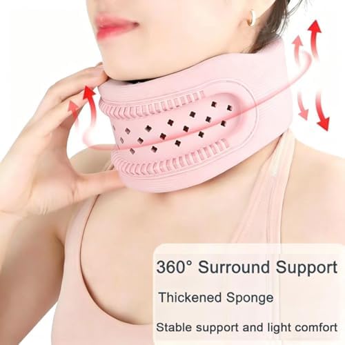 Neck Brace Support Cervical Collar, Pink