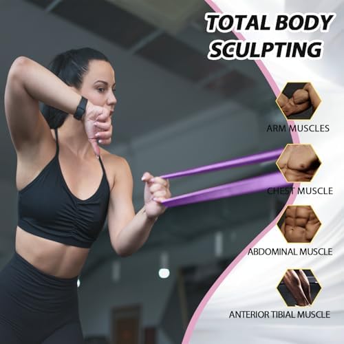 LEEKEY Resistance Bands Set for Pull Up Assistance & Exercise