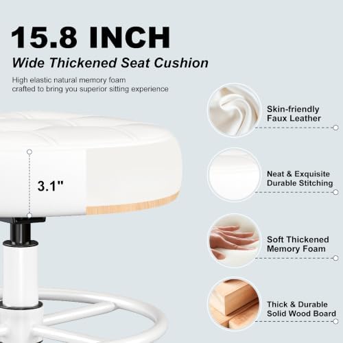 Drafting Chair with Backrest, Tall Desk Chair for Standing Desk