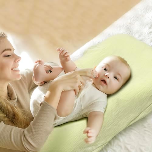 Baby Lounger Newborn 0-24 Months, Home and Travel Infant Cushion-Yellow