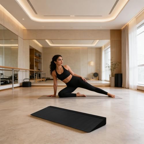 Squat Wedge Block, Calf Stretch Board, Calf Raise Block, Squat Ramp, Non-Slip Workout Equipment, Squat-Blocks Wedge Heel Elevation For Men Women Home Gym Exercise Fitness Raise Strength Performan