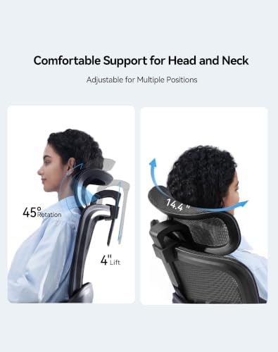 SIHOO B100 SE Ergonomic Office Chair, Desk Chair with Lumbar Support 300lbs