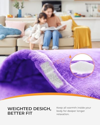 CooCoCo FSA Eligible Back Heating Pads for Women Grandma, Purple