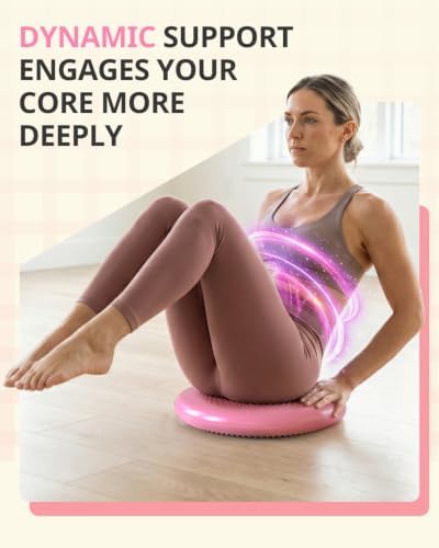 Trideer Wobble Cushion, Balance Pad, Wiggle Seat for Flexible Seating