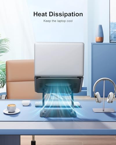 JOIOT Ergonomic Laptop Stand,Adjustable Riser for 10-17.3”Computer
