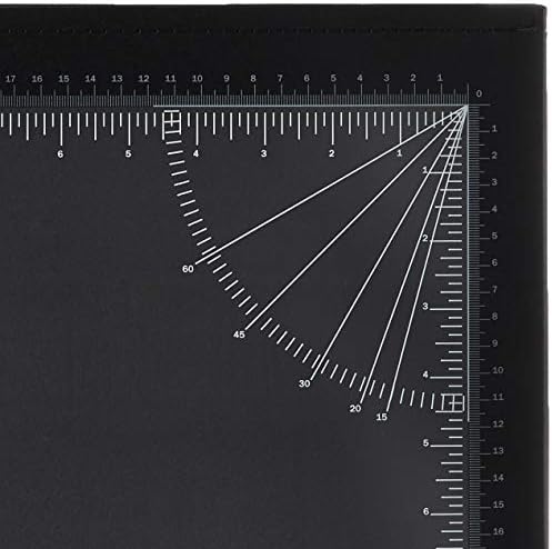 Artistic Office Products 17" x 22" Logo Pad Lift-top Desktop Organizer Desk Mat, Black/Clear