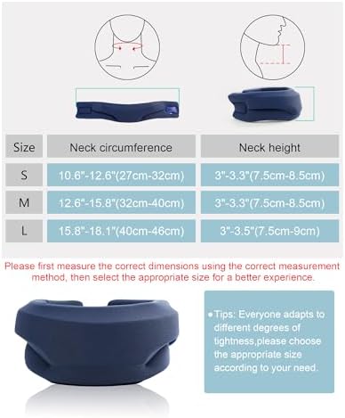 Neck Brace for Sleeping, Cervical Collar Relief Neck Pain and Neck Support