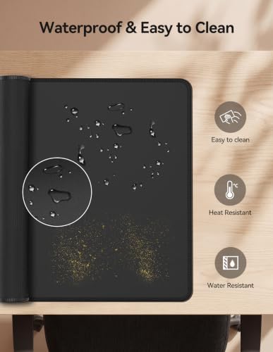 TECKNET Large Mouse Pad for Desk 47.2" x 23.6",XL Extended Gaming Desk Mat