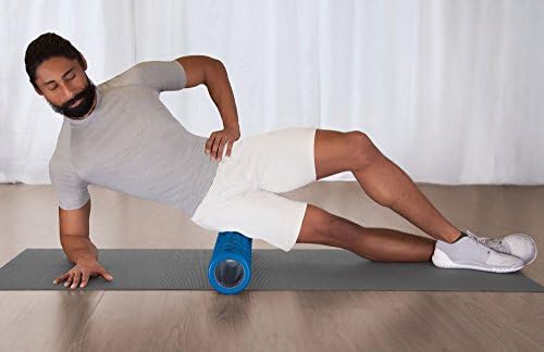 Teeter Massage Foam Roller - Textured for Deep Tissue Muscle Relief to Boost Recovery, Flexibility, Mobility - Back Pain Relief, Sports Massage, Myofascial Release