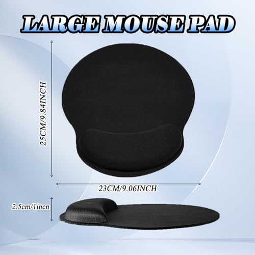 Ergonomic Mouse Pad with Wrist Support 8 Pack Mousepads