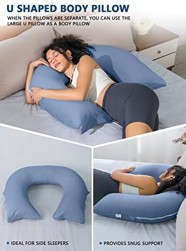 INSEN Reading Pillow, Back Pillow for Sitting in Bed and Couch