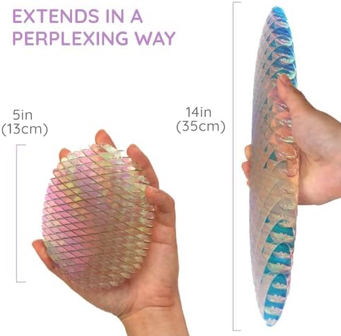 Morf Worm 3D Sensory Fidget Toy for Kids and Adults, Unicorn, Large