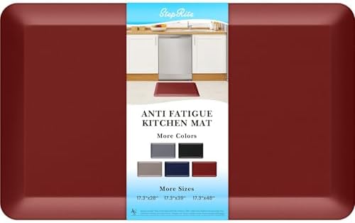 4/5 Inch Thick Kitchen Mats for Floor, StepRite Kitchen Rug for Standing