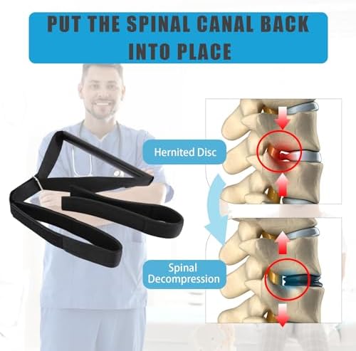 Y Neck Stretcher Strap, Cervical Traction Device with Handle