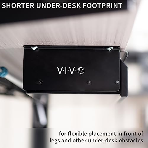 VIVO Black 22 x 9 inch Under Desk Slide Out Drawer, DESK-AC03A-22B
