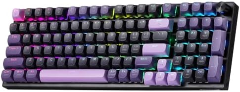 Redragon K740 PRO Wireless RGB Gaming Keyboard, Aluminum Base & Knob, 95%